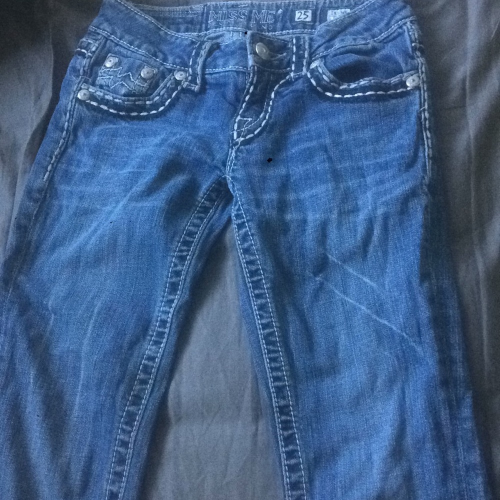 Miss me boot cut size 25